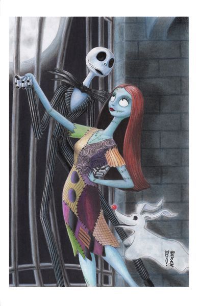 Jack Sally And Zero, Sally And Zero, Nightmare Before Christmas Pictures, Zero Nightmare Before Christmas, Jack Y Sally, Jack Nightmare Before Christmas, Sally Skellington, Nightmare Before Christmas Drawings, Nightmare Before Christmas Tattoo