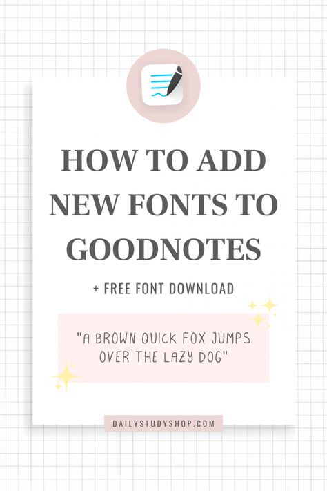 How to add new Fonts to GoodNotes & Free Font Download Goodnotes List Template Free, Cute Fonts Goodnotes, Best Fonts For Goodnotes, Best Goodnotes Fonts, How To Download Fonts On Ipad, Free Digital Templates For Goodnotes, Fonts In Goodnotes, Free Fonts For Goodnotes, How To Add Fonts To Goodnotes