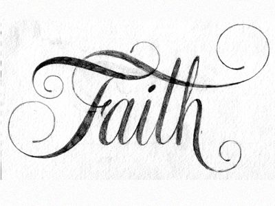 simple as that Faith Tatto, Faith Calligraphy, Blog Fonts, Tattoo Earrings, Faith Tattoo Designs, Rib Tattoos Words, Arm Quote Tattoos, Tattoo Font Styles, Tattoo Name Fonts