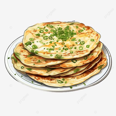 the art of scallion pancake perfection pancake china food transparent png Pancakes Icon, Food Transparent, Scallion Pancakes, China Food, Transparent Image, Png Transparent, Transparent Png, Vector Graphics, Food Art