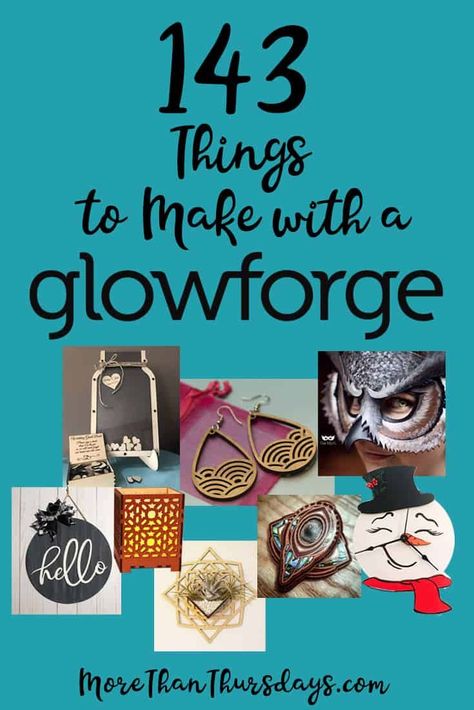 I talk pretty constantly about how much I love my Glowforge laser cutter, but I'm often stumped when the inevitable happens... someone asks what it can do, and I basically forget. I know it can Leather Lace Bracelet, Puzzle Lights, Personalized Clipboards, Woodworking Tools Workshop, Laser Cut Wood Crafts, Paper Pop, Laser Engraved Ideas, Wedding Coasters, Things To Make