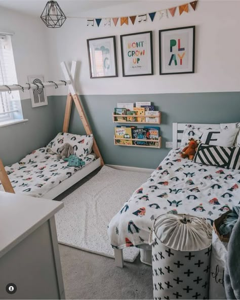 Tips For Decorating Shared Children's Bedroom - Wondafox Kids Shared Bedroom Ideas, Twin Boys Room, Shared Bedroom Ideas, Twin Boys Bedroom, Boy And Girl Shared Room, Boy And Girl Shared Bedroom, Shared Boys Rooms, Baddie Apartment, Kids Rooms Shared