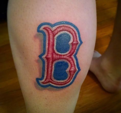 Boston Red Sox Tattoo White Sox Tattoo, Boston Red Sox Tattoos, Red Sox Tattoo, Sock Tattoo, Red Tattoo, Red Tattoos, B Tattoo, Sport Motivation, Boston Red