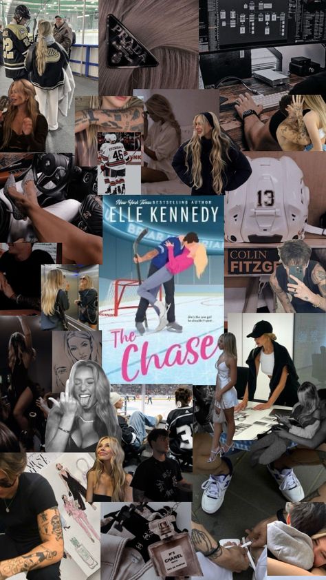 The Chase - Elle Kennedy #thechase #ellekennedy Sports Romance Books, Romcom Books, Book Hangover, Fiction Books Worth Reading, Book Reading Journal, Romance Series Books, Book Haul, Fantasy Books To Read, Book Nerd Problems