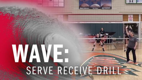Competitive drills can make your players push one another to focus on their technique, work harder and be more disciplined. Use this competitive serve receive drill with your team and get results that will lead you to success: Serve Receive Drills Volleyball For Beginners, Volleyball Serving Drills, Volleyball Passing, Volleyball Passing Drills, Volleyball Practice Plans, Volleyball Serve, Volleyball Coaching, Youth Volleyball, Volleyball Life
