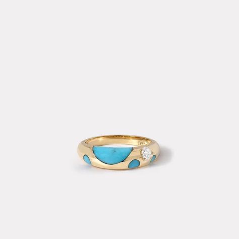 Retrouvai Rings – Page 6 Bombe Ring, Flower Engagement Ring Set, Wax Jewelry, Byzantine Ring, Byzantine Rings, Turquoise Ring Engagement, Vintage Gold Engagement Rings, Ring Inspo, Flower Engagement Ring