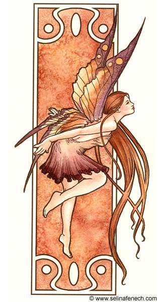 Design Art Nouveau, Fairy Tattoo, Fairy Magic, Art Nouveau Design, Flower Fairies, Arte Fantasy, Fairy Art, Magical Creatures, A Drawing