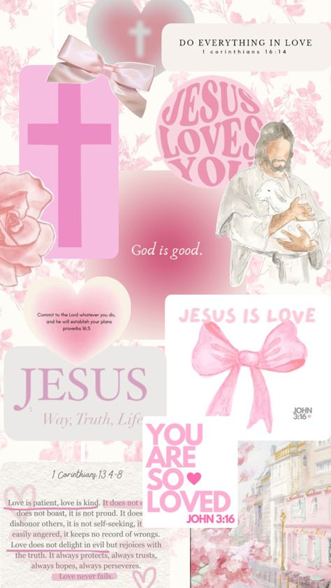 Coquette Jesus Wallpaper, Christian Phone Backgrounds Aesthetic, Christian Wallpaper For Ipad, Ipad Wallpaper Jesus, Pink Catholic Wallpaper, God Pfp Aesthetic, Ipad Wallpaper Girly, God Pink Aesthetic, Jesus Wallpaper Iphone Christian