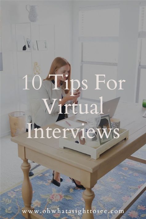 From dressing professionally to practicing your answers, these 10 tips will help you ace your next virtual interview. Get ready to make a great Hr Interview Outfit, Zoom Job Interview Tips, Virtual Interview Outfit Professional, How To Dress For A Zoom Interview, Online Interview Tips, Online Job Interview Outfit, What To Wear For A Virtual Interview, Interview Outfit Virtual, Zoom Job Interview Outfit