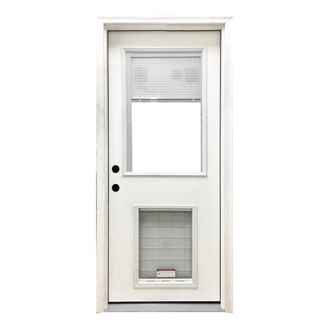 White panel doors