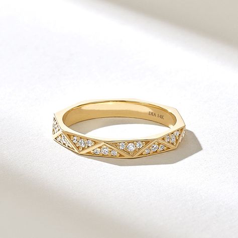 Triangle Wedding Band, Wedding Ring Dainty, Gold Eternity Ring, Unique Wedding Ring, Dainty Wedding Ring, Marriage Ring, Eternity Ring Gold, Platinum Wedding Band, Contemporary Wedding