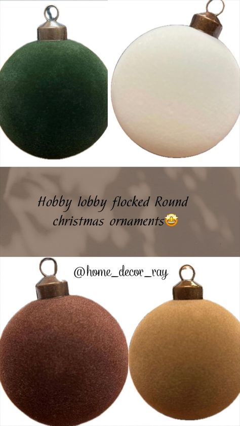 Selección de Hobby Lobby Flocked Round … de LTK How To Make Flocked Ornaments, Hobby Lobby Christmas 2024, Diy Flocked Ornaments, Hobby Lobby Ornament Door Hanger, Hobby Lobby Heavy Flocked Tree, Hobby Lobby Christmas Decor, Hobby Lobby Christmas Ornaments, Hobby Lobby Christmas, Round Ornaments