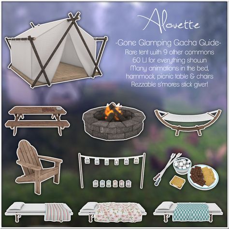 Alouette - Gone Glamping Sims 4 Free Mods, Sims Memes, Sims Challenge, Sims 4 Hair Male, Sims Medieval, Play Sims 4, Free Sims 4, The Sims 4 Packs, Play Sims