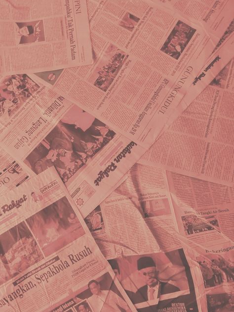 Pink Newspaper Background, Pink History Aesthetic, Pink Magazine Aesthetic, Pink Newspaper Aesthetic, Wattpad Background Aesthetic, Pink Newspaper, Newspaper Pictures, Newspaper Aesthetic, Newspaper Wallpaper