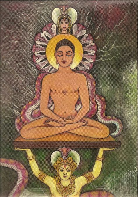 Jain God Painting, Jain Art Paintings, Mahaveer Swami Jain Painting, Mahavir Swami Painting, Mahaveer Swami Jain, Bhagwan Mahavir Swami Painting, Jainism Paintings, Mahaveer Swami Jain Images, Jain Drawings