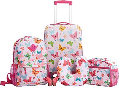 Kids Luggage Sets, Daycare School, Suitcase Set, Suitcase Packing, Carry On Suitcase, Swivel Stool, Club Kids, Weekend Trip, Travel Set