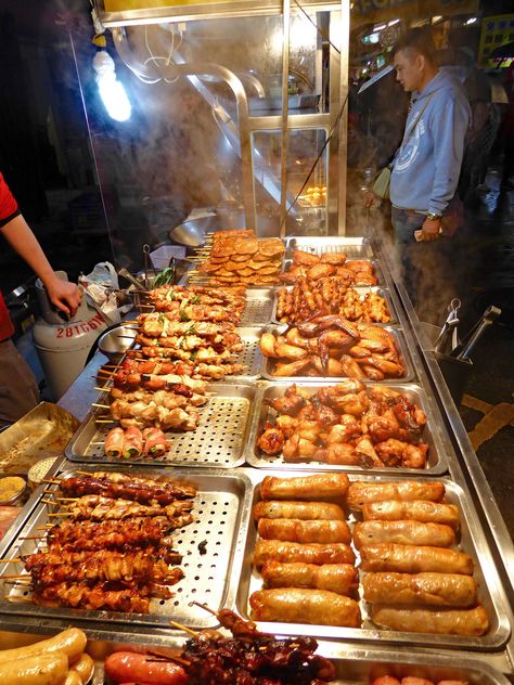 Korean Street Food Market, Shilin Night Market, Korean Food Market, Korean Street Food Stall, Korean Night Market, Street Food At Night, Night Street Food, Taiwan Street Food, Taipei Food