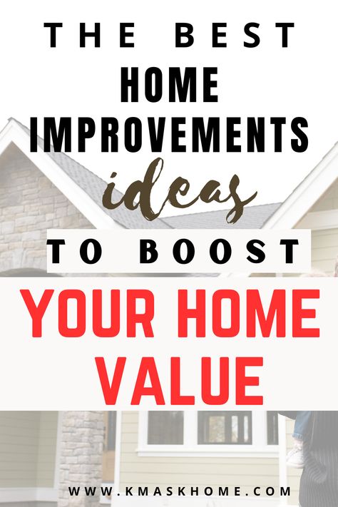 As a homeowner, it's natural to want to increase value of home. As a homeowner and realtor, I am constantly mindful of how various improvements can enhance the value of home. In this blog post, I will unveil a collection of ingenious home improvement hacks that elevate the value of home and ignite your creativity. Get ready to discover a treasure trove of tips and tricks that will enhance the allure of your living space. Increase Home Value Diy, Best Home Improvements To Increase Value, Cheapest Home Improvements, How To Increase Value Of Your Home, Upgrades To Increase Home Value, How To Increase Home Value, Home Updates That Add Value, Diy Around The House, How To Add Value To Your Home