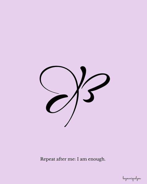 Im Enough Tattoo, I Am Enough Quotes, Enough Quotes, Enough Tattoo, Enough Is Enough Quotes, I Am Enough, You Are Enough, Infinity Tattoo, Tattoo Design