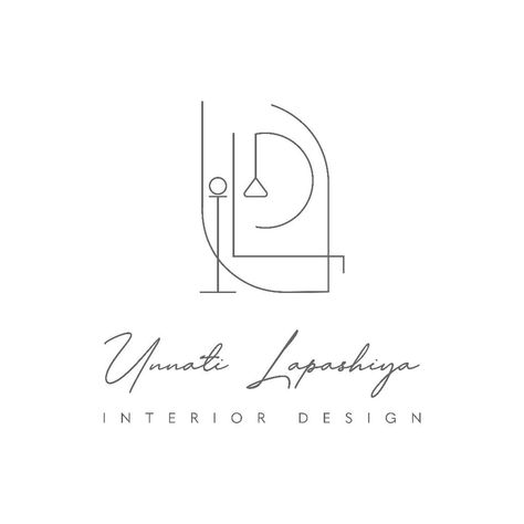 Modern Logo for Interior DesignerCrisp clean linesmodern illustration highlighting the brand and what they do. Line Art Interior Design, Logo Design Ideas For Interior Design, Logos For Interior Design, Interior Designers Logo, Interior Design Logo Ideas Graphics, Logo For Art Studio, Interior Design Logo Inspiration Ideas, Interior Studio Logo, Interior Designer Logo Ideas