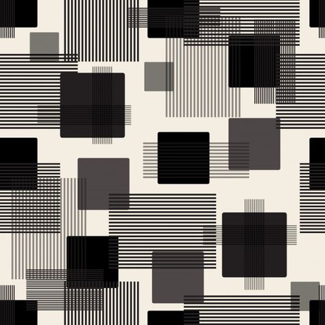 Seamless monochrome geometric pattern ba... | Premium Vector #Freepik #vector #background #pattern #abstract #texture Cover Painting, Experiential Design, Abstract Monochrome, Geometric Pattern Background, Fabric Paint Diy, Challah Cover, Simple Geometric Pattern, Geometric Lighting, Textile Prints Design