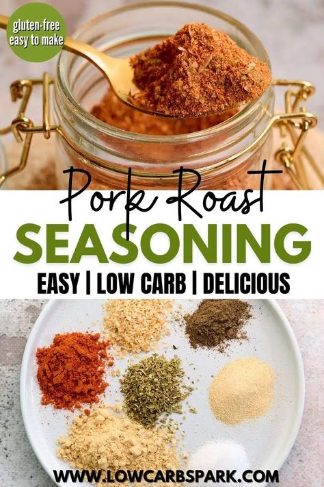 Seasoning For Pork Roast, Best Pork Roast, Pork Roast Rub, Pork Roast Seasoning, Pork Pot Roast, Bbq Pork Roast, Roast Seasoning, Pork Rub Recipe, Pork Roast Crock Pot Recipes