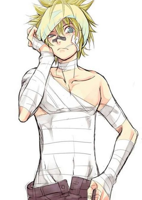 Face Bandage Reference, Arm Wrapped In Bandages, Arm Bandages Reference, Arm Bandage Drawing, Arms Wrapped Around Self Pose, How To Draw Bandages On Arms, Body Bandage Wrap, How To Draw Bandages, Anime Bandages