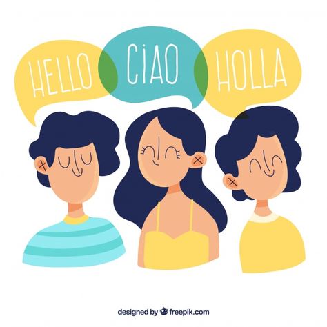 Speaking Illustration, Languages Illustration, Drawn People, People Speaking, Sign Language Art, Business Cartoons, Graphic Design Books, Language Art, Vector People