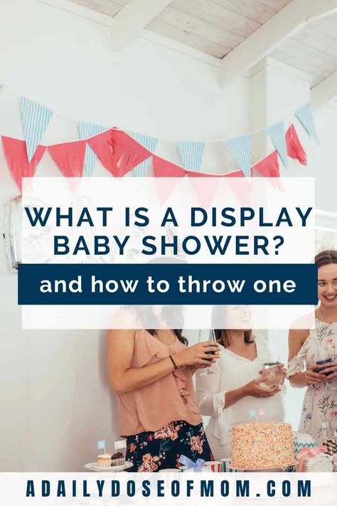 What Is A Display Baby Shower? 5 Benefits And How To Throw One | A Daily Dose Of Mom Unwrapped Shower Gifts, Display Shower Gift Table Cute Ideas, Display Shower Gift Table Baby, Baby Shower Open Gift Display, Baby Shower Not Opening Gifts, No Wrapping Baby Shower Gifts, Baby Shower Open Gift Display Ideas, Not Opening Gifts At Baby Shower Sign, Display Shower Ideas