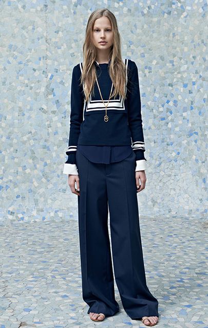 Nautical | Chloe Resort 2014 Nautical Chic, Sailor Style, 2014 Trends, Grunge Look, Studio 54, Fashion Articles, Looks Street Style, Nautical Fashion, Sonia Rykiel