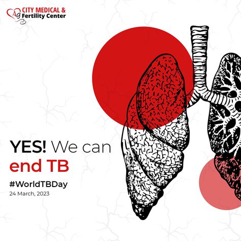 WorldTBDay CityMedicalCenter World Tb Day, Social Media Advertising Design, Creative Advertising Design, Fertility Center, Global Health, Mother Teresa, Creative Advertising, Medical Center, Advertising Design