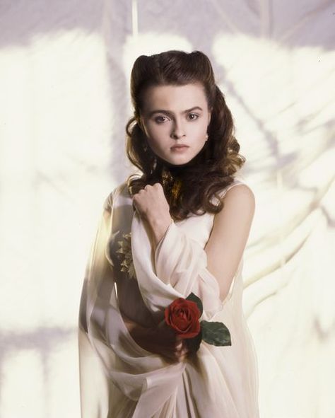 Helena Bonham Carter Young, Helena Carter, Helen Bonham, 40 & Fabulous, Helena Bonham, Young Celebrities, Lady Jane, Emma Thompson, Bonham Carter