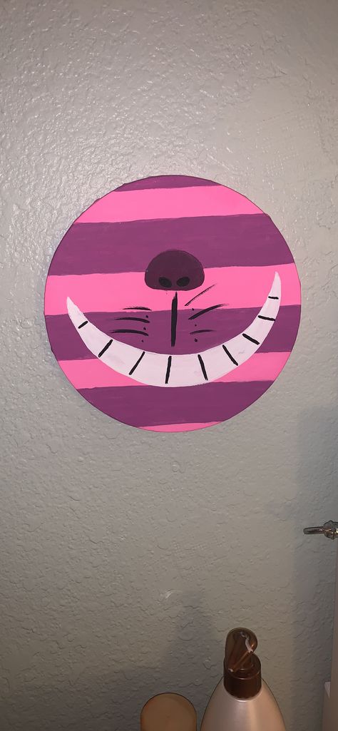 Alice In Wonderland Painting Ideas, Alice In Wonderland Painting Easy, Dyi Painting, Alice In Wonderland Paintings, Cute Easy Paintings, Sorority Canvas, Paintings Canvas, Simple Canvas Paintings, Painting Easy