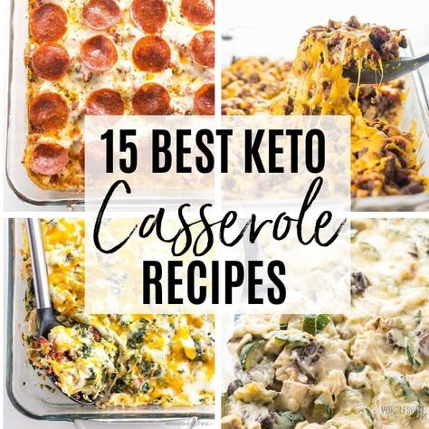 15 Best Low Carb Keto Casserole Recipes For EASY Dinners | Wholesome Yum Low Carb Hotdish Recipes, Taste Of Home Low Carb Recipes, Keri Casserole, Low Carb Casserole Recipes, Low Carb Chicken Casserole, Keto Casserole Recipes, Fitness Meal Prep, Keto Chicken Casserole, Keto Casseroles