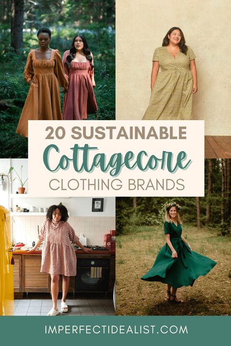 Meadow Aesthetic Outfit, Homestead Fashion Clothes, Natural Fabric Outfit, Cottagecore Business Outfit, Nature Academia Aesthetic Outfit, Country Chic Style, Cottage Core Outfits Women, Homesteading Aesthetic Outfit, Homesteading Clothes