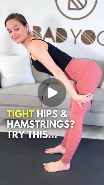 ERIN MOTZ // BAD YOGI on Instagram: "Hips and Hamstrings feeling a little bit cranky today? Try these 3 moves to get moving again. #functionalflexibility #flexibility #flexibilitytips #yogaflexibility" Stretching Legs Flexibility, Unlock Hip Flexors Stretching, Stretching For Back Flexibility, Strech Excercise Hips, Low Back Flexibility, Hamstring Stretches Increase Flexibility, Hip Stretches For Flexibility, Streching Excersise Flexibility, Tight Hip Flexors Stretches