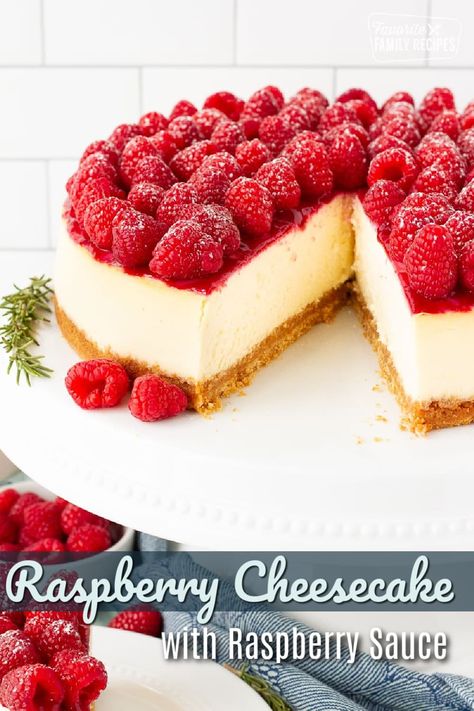 Raspberry Cheesecake Raspberry Cheesecake Topping Recipe, Cheesecake With Raspberry Topping, Best Raspberry Cheesecake Recipe, Raspberry Jam Cheesecake, Raspberry Cheesecake Pie, Cheesecake Recipes Raspberry, Raspberry Topping For Cheesecake, Gluten Free Raspberry Cheesecake, Raspberry Cheesecake No Bake