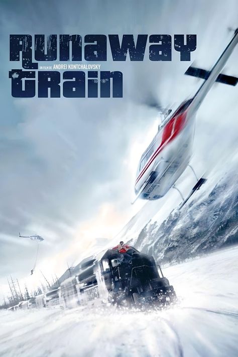 Poster 2 for the French version of the Runaway Train movie... Train Movie, Dax Shepard, Jon Voight, Ray Film, Danny Trejo, Eric Roberts, Runaway Train, Amazon Movies, Train Posters