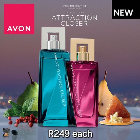 Attraction Closer. Move in perfect sync with two scents sharing a unique skin-to-skin accord of creamy woods, velvet musks & sweet ambers. capture the unexpected sensation of skin touching skin. #AttractionCloser 𝙂𝙚𝙩 𝙮𝙤𝙪𝙧𝙨 𝙝𝙚𝙧𝙚: https://za.avon-brochure.com/avon/lauragbeautylifestyle Or whatsapp me on 074-704-1000 𝘿𝙚𝙡𝙞𝙫𝙚𝙧𝙮 𝙞𝙣 𝘽𝙤𝙠𝙨𝙗𝙪𝙧𝙜/𝙂𝙚𝙧𝙢𝙞𝙨𝙩𝙤𝙣/𝘼𝙡𝙗𝙚𝙧𝙢𝙖𝙡𝙚/𝙀𝙙𝙚𝙣𝙫𝙖𝙡𝙚 𝙖𝙧𝙚𝙖𝙨, 𝐏𝐥𝐮𝐬 𝐲𝐨𝐮 𝐚𝐥𝐬𝐨 𝐞𝐚𝐫𝐧 𝐄𝐱𝐜𝐥𝐮𝐬𝐢𝐯𝐞 𝐏𝐢𝐧𝐤 𝐏𝐨𝐢𝐧𝐭𝐬 𝐟𝐫𝐨𝐦 𝐦𝐞 𝐨𝐧 𝐞𝐯𝐞𝐫𝐲 𝐨𝐫𝐝𝐞𝐫 #laurajeangraham #lauragbeautylifestyle #AvonSouthAfrica ... Avon Perfume, Avon Beauty, Avon Brochure, Skin To Skin, The Unexpected, Move In, Scents, Beauty