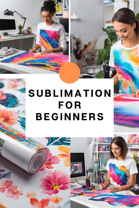 "New to sublimation? Get started with our beginner’s guide! 🖨️✨ Learn the basics and start creating vibrant, custom designs. #SublimationForBeginners #DIYPrinting #CraftingGuide #CustomDesigns #PrintTechniques #CreativeProjects" How To Do Sublimation, Sublimation For Beginners Shirts, Sublimation Printers For Beginners, How To Make Sublimation Designs, Sublimation For Beginners, Sublimation Ideas Projects Inspiration, Sublimation Ideas, Sublimation Projects, Cricut Craft