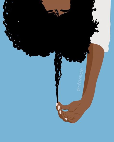 stormy mae 🌻 illustrator (@_stormae) • Instagram photos and videos Natural Hair Art, Black Art Painting, Afrocentric Art, Illustration Art Girl, Black Artwork, Black Cartoon, Black Love Art, American Woman, Afro Art