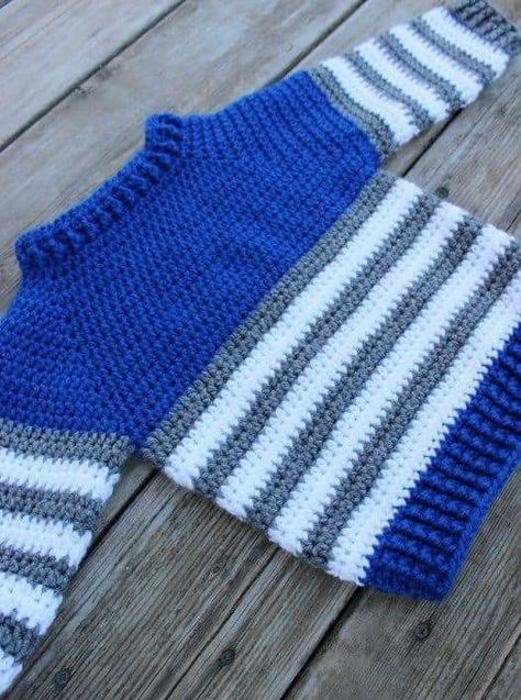 https://pin.it/2eQaThsx3 Crochet Toddler Sweater, Jaket Crochet, Kids Sweater Pattern, Crochet Baby Sweater Pattern, Crochet Baby Sweaters, Baby Boy Knitting Patterns, Crochet Baby Sweater, Baby Sweater Patterns, Crochet Sweater Pattern Free