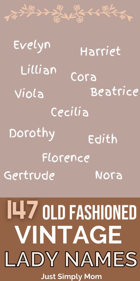 Hazel Name, Old Lady Names, First Time Mom Advice, Old Fashioned Names, Greek Names, Old Names, Life Planning, First Time Mom, Vintage Lady