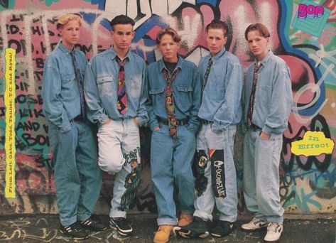 90's! 80s Double Denim Men, 1990s Denim Fashion, Double Denim 80s, Double Denim Outfit 90s, Double Denim 90s, 90s Denim Outfit, 1990s Mens Fashion, Grunge Outfits Boys, 1970 London