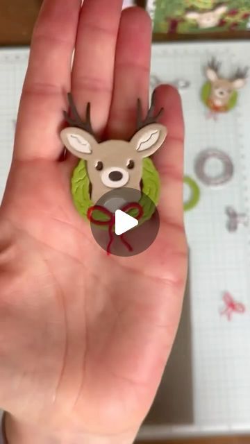 Independent Canadian Stampin' Up! Demo on Instagram: "Add dimension and layers to your cards with paper pieced die cuts! Spoiler alert.. this project is adorable 😃  . . . #stampinup #stampinupdemonstrator #reindeerfundies #christmascards #paperpiecing" Su Reindeer Fun, Layered Cards Handmade, Stampin Up Christmas 2024, Stampin Up Reindeer Days, Stampin Up Reindeer Fun, Reindeer Fun Stampin Up Cards, Stampin Up Christmas Cards 2024, Reindeer Christmas Cards, Die Cut Christmas Cards