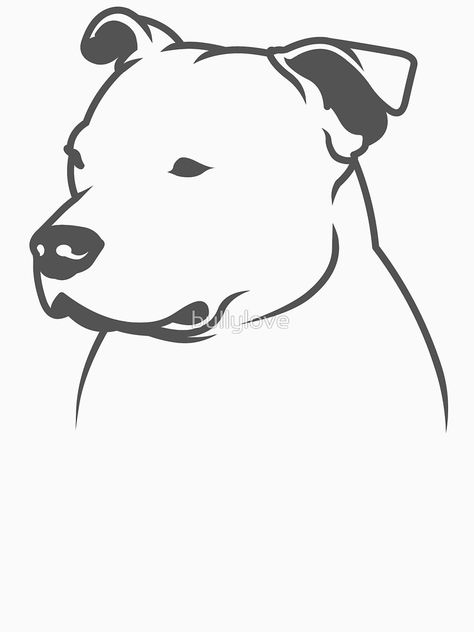 Design Staffordshire Bull Terrier Tattoo Design, Staffordshire Bull Terrier Tattoo, Pit Bull Drawing, Dog Outline Tattoo, Yorkshire Terrier Grooming, Bull Terrier Tattoo, Dog Design Art, Staffy Dog, Pitbull Tattoo