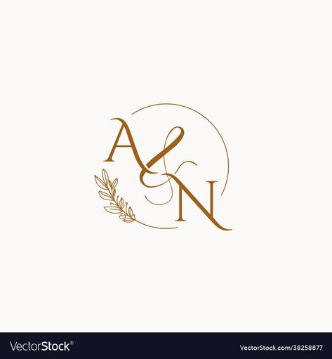 An Letter Logo, An Monogram, An Logo Design Letter, Rd Logo Design Letter, Wedding Monogram Ideas Initials, Wedding Monogram Logo Initials, Wedding Initials Decor, Wedding Initials Logo Design, Black Tie Wedding Theme