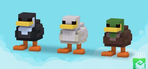 duck Duck Png, Minecraft Statues, Minecraft Structures, Minecraft Banner Designs, Bangunan Minecraft, Minecraft Banners, Cool Minecraft Creations, Cute Minecraft Houses, Minecraft Plans