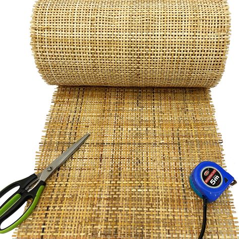 PRICES MAY VARY. 🍓 【Perfect for upcycling furniture】: Our brown rattan webbing is great for all your craft projects. Whether it's repairing vintage seat covers, upholstery lampshades, chairs or cupboard doors our cane webbing rolls are perfect for your needs! 🍓【Durable Material】: Made from natural rattan, giving people a natural and comfortable feeling, adding a touch of natural wind to the home. 🍓【Wide range of applications】: Our square rattan webbing is great for all your craft projects. Wh Cane Webbing, Rattan Cane, Nature Projects, Woven Furniture, Cane Chair, Chair Table, Radiator Cover, Furniture Hacks, Upcycled Furniture