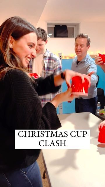 Solo Cup Christmas Tree Punch Game, Christmas Adult Games, Christmas Olympics, Christmas Decir, Red Solo Cup, Cup Games, Christmas Cups, Solo Cup, Christmas Game